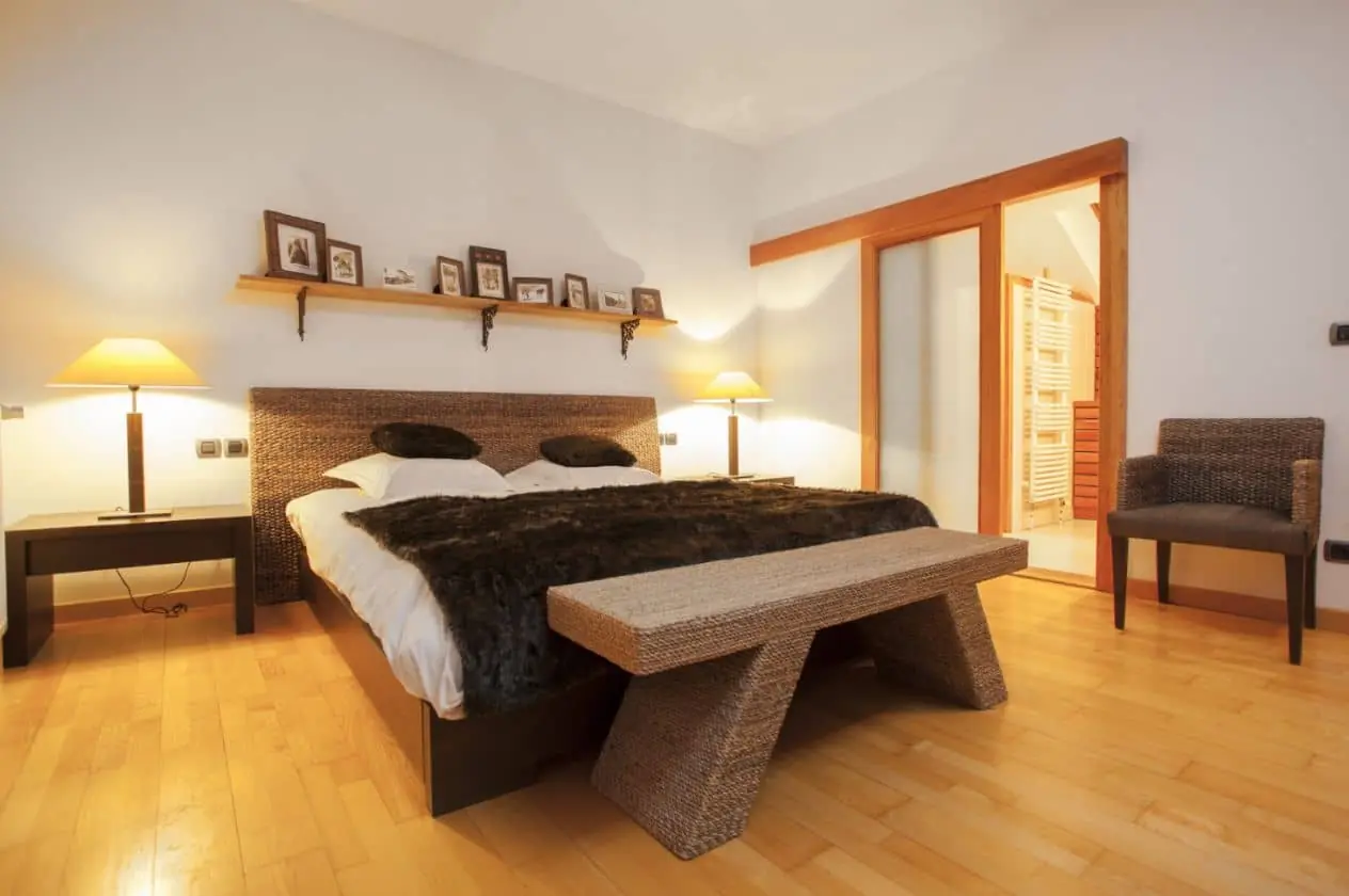 Chambre La Master de l'appart du Château des Girards